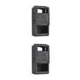 thumbnail image 3 of bedienty Étui de Protection en Silicone pour Talkie-Walkie Interphone Radio Bidirectionnelle Noir 2Ensemble, 3 of 6
