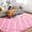Pink/White, variant on TWINNIS 7'x10' Area Rug Geometric Non Slip Fluffy Carpet,Soft Plush Polyester Rug for Living Room Bedroom,Gray White