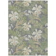 thumbnail image 2 of Addison Rugs Chantille Indoor/Outdoor Transitional Floral Gray Washable Rectangle Rug, 5' x 7'6", 2 of 6