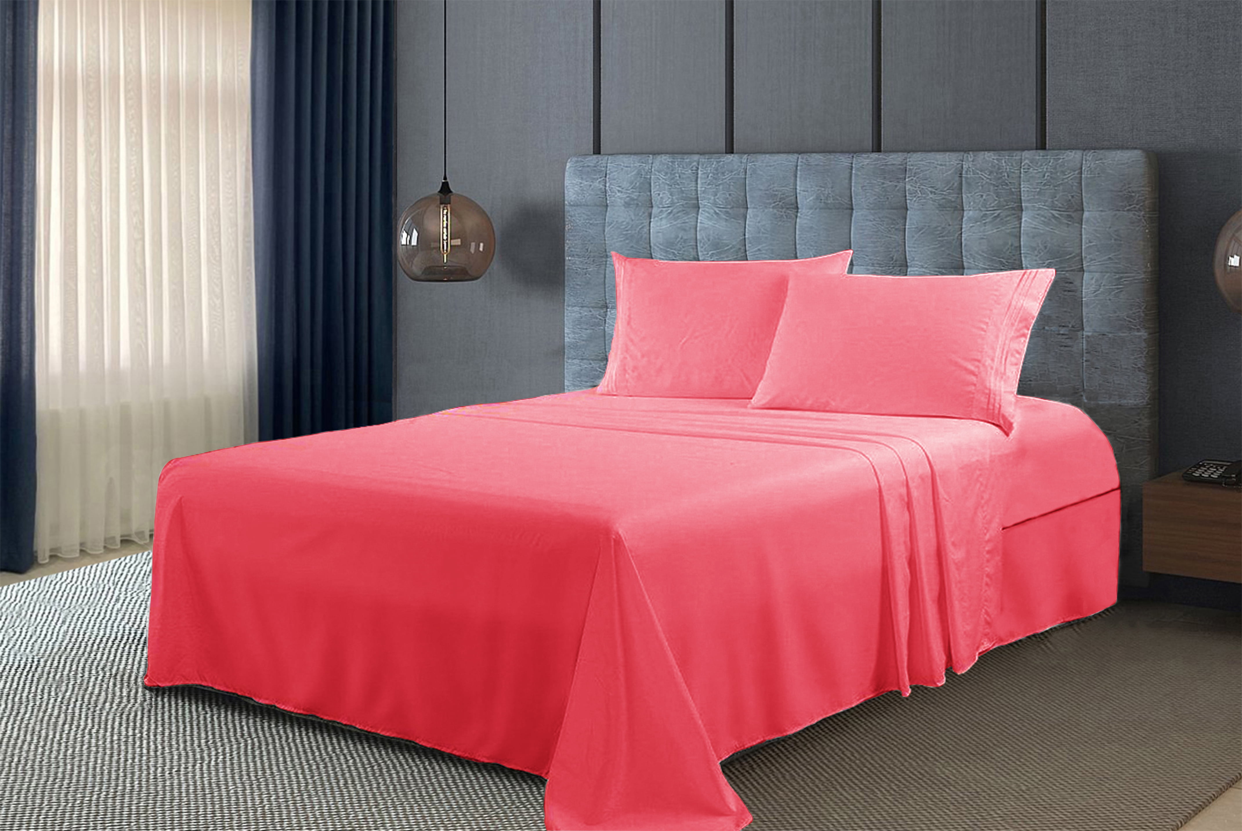 Comfylife Luxury Bamboo Bed Sheet Set Deep Pockets, Moisture Wicking