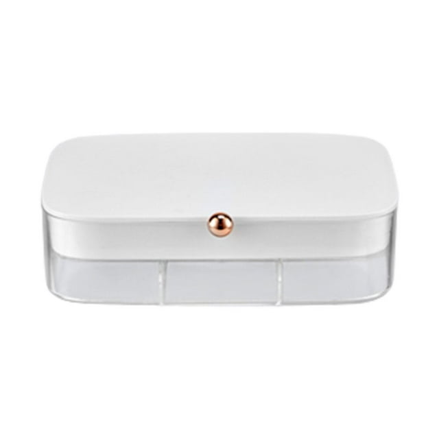 Jewelry Organizer Storage Case 30 Compartment Jewelry Holder for Drawer Desktop Travel Dorms