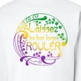 thumbnail image 3 of Inktastic Laissez Les Bon Temps Rouler Mardi Gras Adult Sweatshirt, 3 of 4