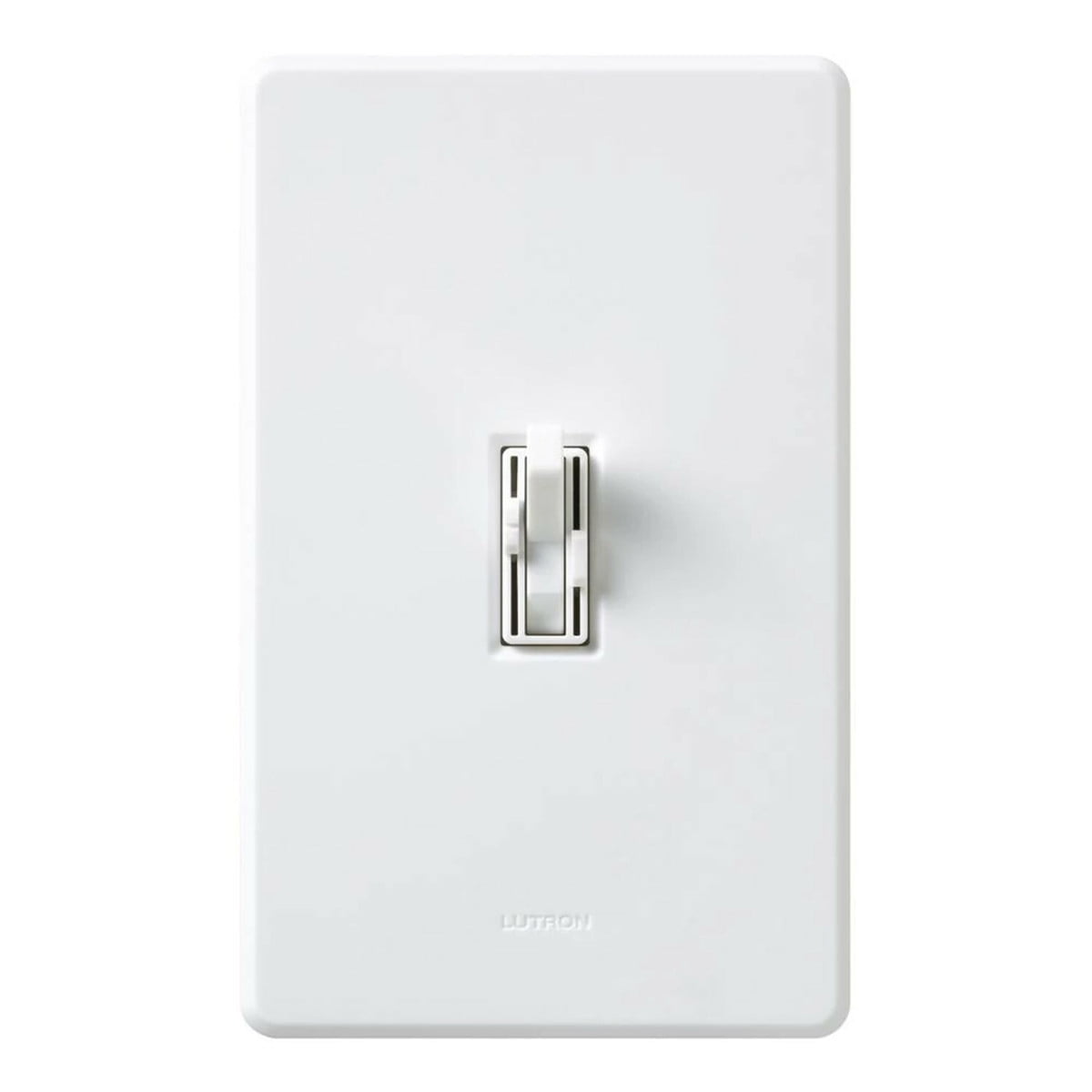Lutron AY2-LFSQ-WH 1-Pole 3-Way/Speed Fan or Light Control Toggle Switch, 120 VAC, 1.5 Amp, White