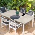 thumbnail image 2 of Abstract Art Sun Table Cloths for 3 Foot Rectangle Tables, Modern Art Black Round Rustic Patio Waterproof Elastic Fitted Tablecloths, Washable Rectangular Table Cover for Camping, 2 of 8