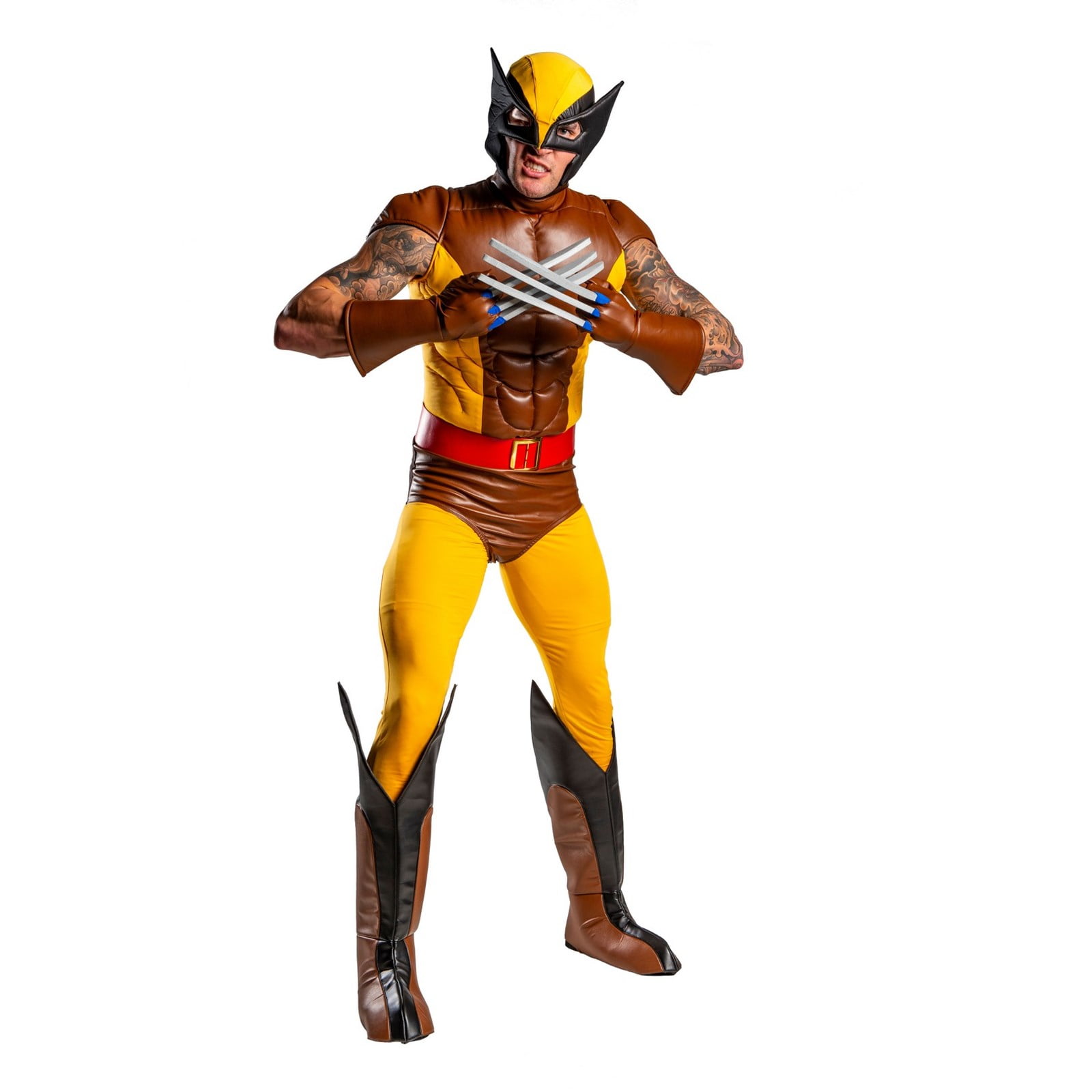 X-men Logan Wolverine Uniform Outfits Cosplay Costume Halloween 