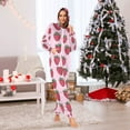 thumbnail image 7 of FORMRS Onesies Pajama for Adults Unisex Hoodie Winter Jumpsuit One Piece Sleepwear, Sizes S-2XL, Cartoon Strawberry, 7 of 7