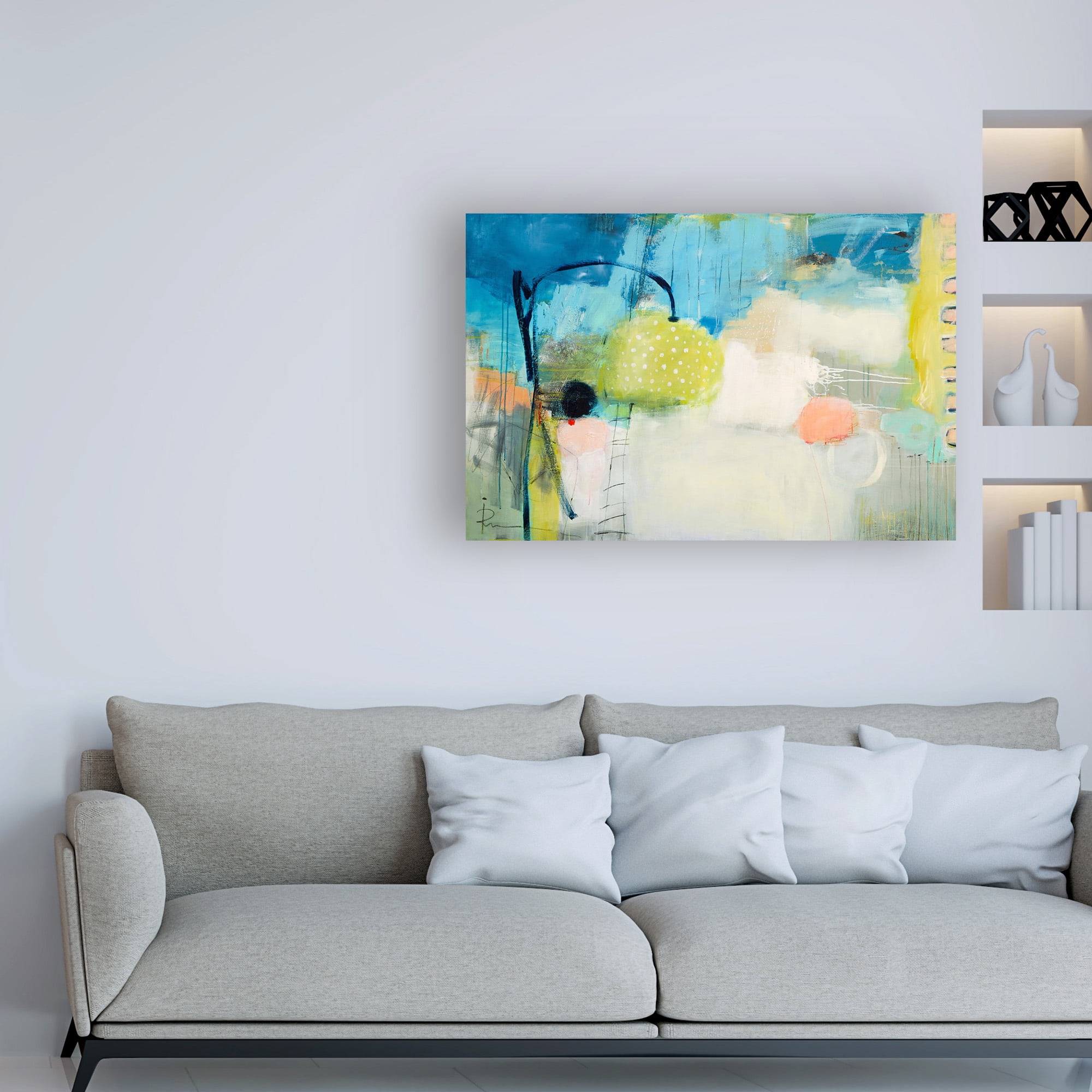 Trademark Fine Art 'Green Summer' Canvas Art by Ira Ivanov