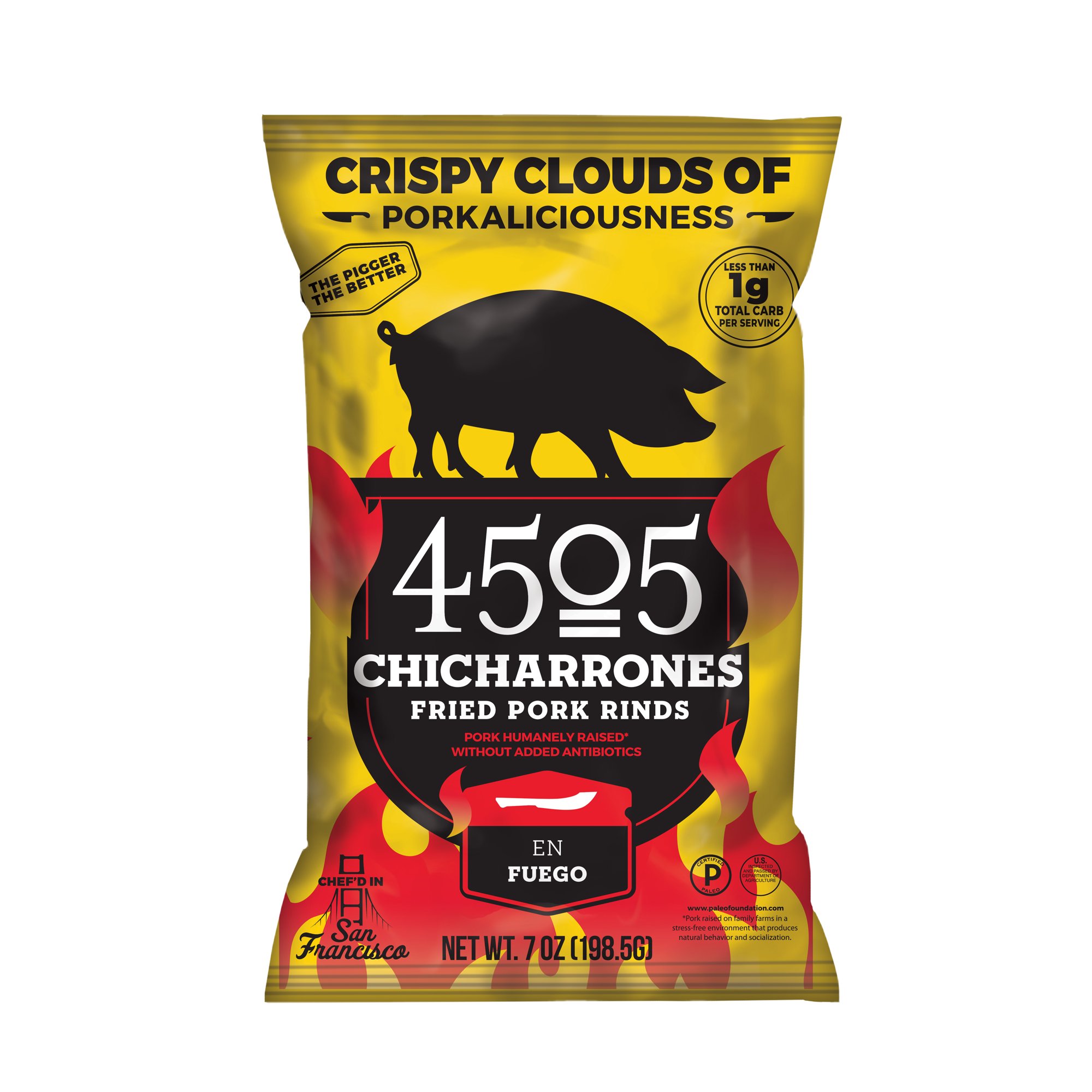 4505 Chicharrones Tajin Pork Rinds (7 Ounce), 54 OFF