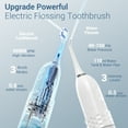 thumbnail image 5 of Marchpower Electric Toothbrush with Water Flosser, 2 in 1 Teeth Cleaning Kit, Portable 6 Modes Toothbrush and Flosser Combo, 5 of 12