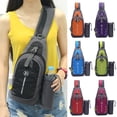 thumbnail image 2 of Sac de Poitrine Anti-Rayures Réutilisable Résistant aux Déchirures Résistant à l'Usure Surface Imperméable Multifonctionnelle Facile à Transporter Mode Hommes Femmes Sac à Main pour Extérieur, 2 of 10