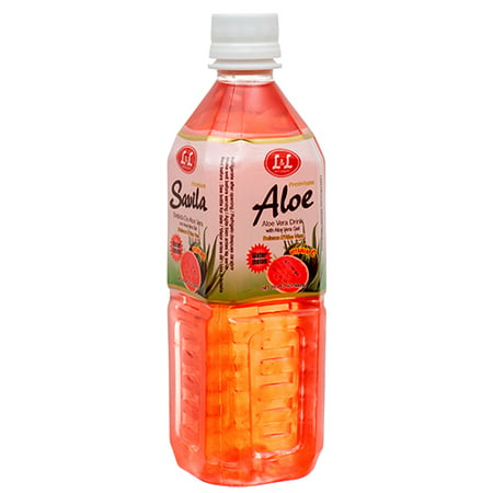 New 379679  L  L Aloe Vera Drink 16.9 Oz Watermelon (20-Pack) Juice Cheap Wholesale Discount Bulk Beverages Juice