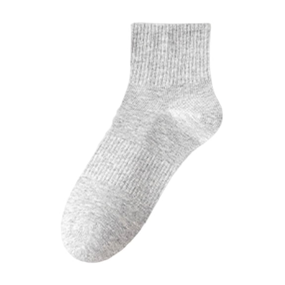 successthop Ankle Socks for Women Daily Ladies Short Casual Comfortable Soft Quarter Summer Sock for Gifts Gray