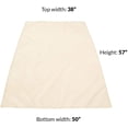 thumbnail image 4 of Sun Shade Sail UV Block Canopy Covers Accessory for 10‘x10' & 12'x12' & 15'x15' Screen House Bubble Tent Pack of 3, 4 of 8
