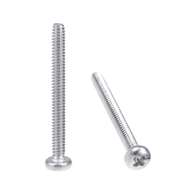 Tornillos de máquina de cabeza Phillips de pan M1.6x16mm Unique Bargains, sujetadores, tornillos, 50 piezas