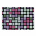 thumbnail image 1 of Abstract Cutting Board, Knot Pattern with Large Fractal Yarns Geometric Linked Bands Graphic, Decorative Tempered Glass Cutting and Serving Board, Small Size, Grey Purple Pink, by Ambesonne, 1 of 1