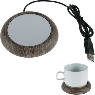 Evjurcn Electric Coffee Mug Warmer USB Rechargeable Coffee Cup Heater  Portable Heating Waterproof Tea Coffee Milk Warmer Pad for Office and Home  Use