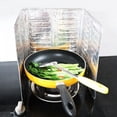 thumbnail image 1 of Kitchen Oil Splash Guard Aluminum Foil Gas Stove Oil Splatter Screen Board Cooking Frying Oil-Proof Splash Kitchen Tool, 1 of 6