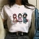 thumbnail image 2 of Camiseta estampada para Mujer, ropa Harajuku Kawaii de los años 90, Camiseta con estampado de dibujos animados, camisetas de estilo para Mujer, 2 of 5