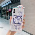 thumbnail image 1 of Sanrio-funda de teléfono con cordón para Iphone, carcasa con soporte para espejo de maquillaje, 3D, muñeca cinnamoroll, 11, 12, 13 Pro Max, Mini, X, Xs, Xr, 6, 7, 8 Plus, SE Fivean unisex, 1 of 2
