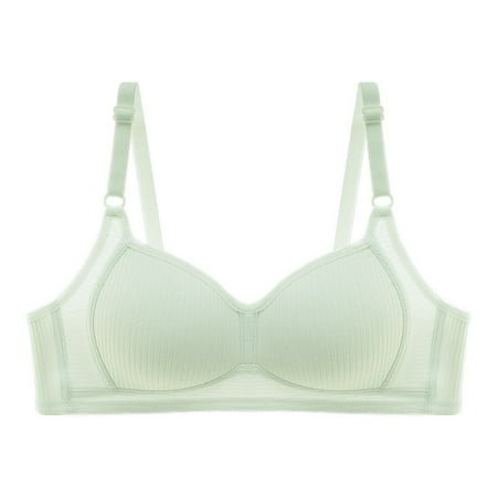 Yuzhih Women s Wireless Push up Bras Support Cotton Everyday Bras Wirefree Full Coverage Breathable Soft Bra