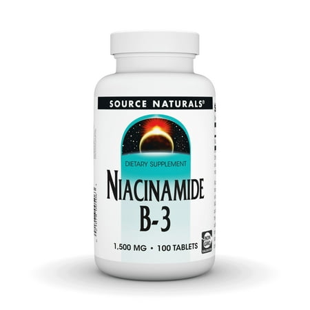 Source Naturals, Inc. Niacinamide 1500mg 100 Tablet