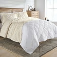 thumbnail image 4 of Better Homes & Gardens 3-Piece Ivory Chenille Duvet Set, Full/Queen, 4 of 6