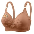 thumbnail image 1 of Women's Printed Plus Size Daily Bra Underwear Without Underwire, 1 of 8