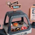thumbnail image 3 of Coffee Machine Toy Set Kitchen Toys Simulation Food Bread Coffee Cake Pretend Play Shopping Cash Register Toys For Kids, 3 of 5