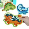 thumbnail image 1 of 1pc Dinosaur World Jigsaw Puzzle Little Dinosaur Cartoon Children's Educational Thinking Logic Training Toy Jigsaw Puzzle Intelligence Puzzle, Prescho, 1 of 3