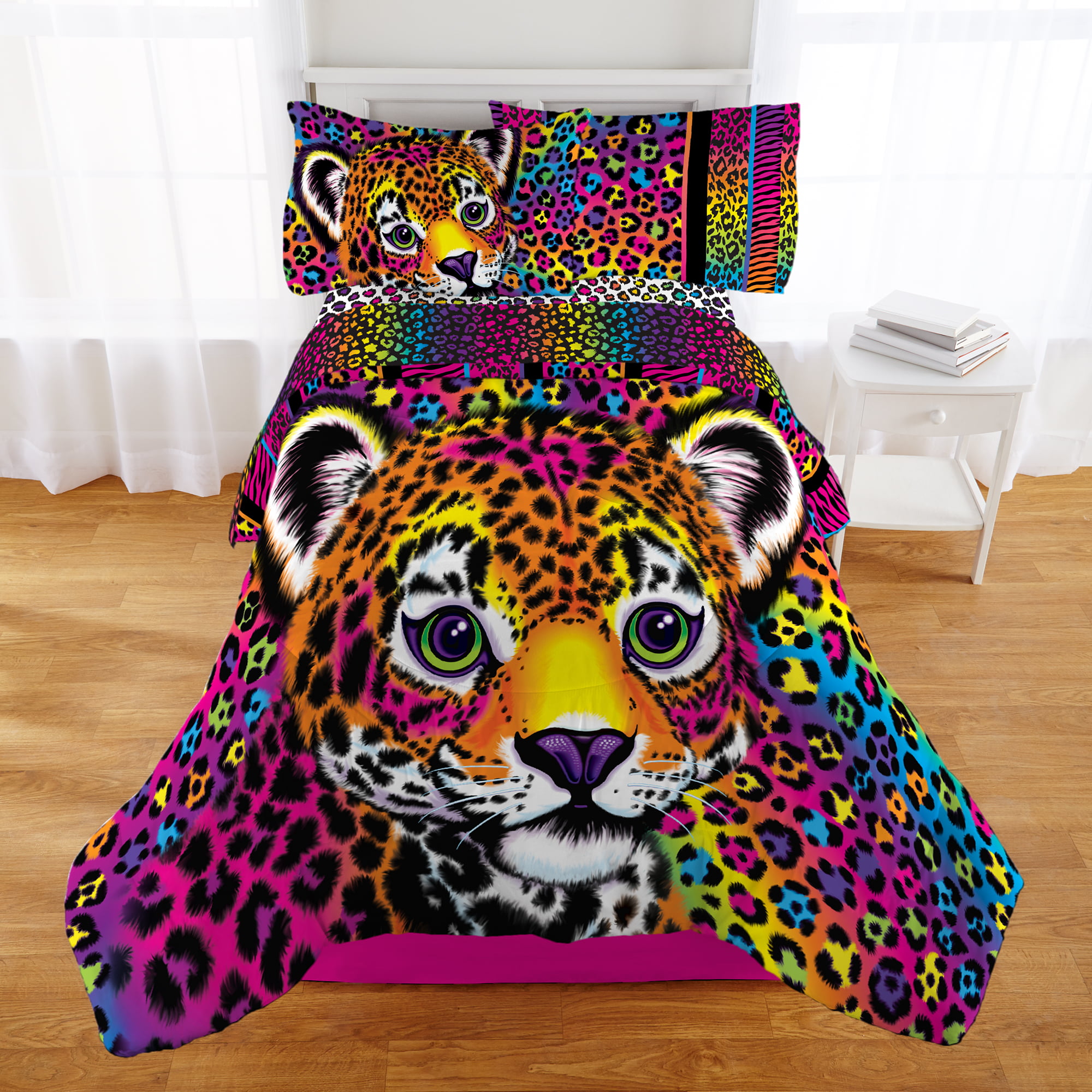 Details about   New Polyester Waterproof Lisa Frank Leopard Custom Shower Curtain 66" x 72" 