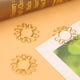 thumbnail image 4 of 10 clips de papel con forma de girasol, marcapáginas, organizador de documentos, suministros de papelería, 4 of 9