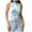 Blue, variant on AherBiu Crop Tops for Women Tie-Dye Summer Tank Tops Sleeveless High Neck Cute Shirts Going out Tops