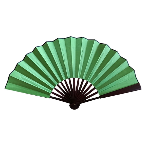 Blank Silk Cloth Folding Fan, Versatile Accessory for Dance Performances and Themed Events, DIY Craft Fan