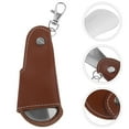 thumbnail image 5 of YEAHIBABY 2Pcs Compact Foldable Shoe Horn Keychain Travel Use Stainless Steel Light Brown, 5 of 6