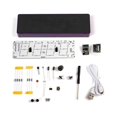 thumbnail image 1 of DIY Electronic Kit Digital RGB Colorful LED Alarm Clock Suite 4Digit Date Temperature Clock Soldering Project Practice,C, 1 of 5