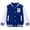 Navy, variant on Aideaone Kids Baseball Jackets Boys Button up Toddler School Varsity Uniform Casual Sport Coat for Toddler Boy 3-6T
