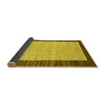 thumbnail image 2 of Ahgly Company Indoor Rectangle Oriental Yellow Modern Area Rugs, 7' x 9', 2 of 4