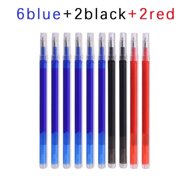 Pilot-bolígrafo de Gel borrable de tinta azul, negra y roja de 0,5mm, con varilla de recarga reemplazable, papelería japonesa, oficina, escuela, suministro de escritura