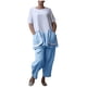 thumbnail image 1 of Traje de cintura de color sólido de verano para mujer Traje de dos piezas casual de moda Wmkox8yi bvn993, 1 of 8