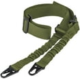 thumbnail image 1 of Two Points Rifle Sling with Length Adjuster Traditional Sling with Metal Hook for Outdoors, 1 of 5