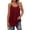 Red, variant on Baqcunre Women Pleated Spaghetti Strap Camisole Casual Sleeveless Fashion Shirt Womens Clothes Tank Tops for Women 2023 Shirts for Women Womens Tops,Blue,L