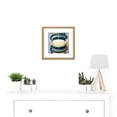 thumbnail image 2 of Eduart Tomek Fantazie 4 Abstract Painting 8X8 Inch Square Wooden Framed Wall Art Print Picture with Mount, 2 of 4