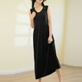 thumbnail image 6 of OSFVNOXV Long Nightgown Dress for Women Ultra Soft Comfort Fit Sleeveless Loose Flowy Maxi Sleepwear Dress, 6 of 7