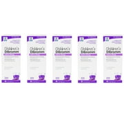 5 Pack - Quality Choice Children's Dibromm Cold & Allergy Liquid Grape 4 fl oz Each