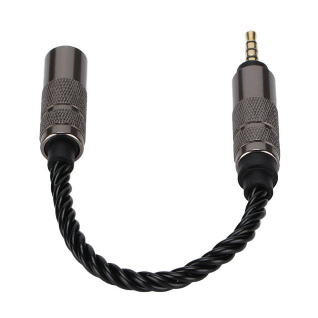 2.5mm To 3.5mm Audio Adapter, Durable Quality High Resolution Sound 2.5mm Male To 3.5mm Female Adapter for Smartphones for Headphone for Tablets