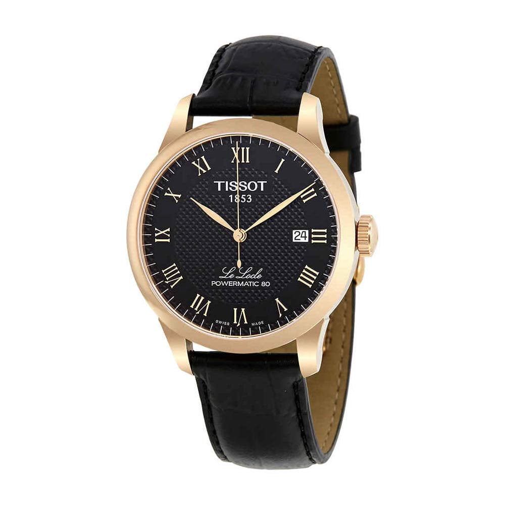 Tissot - Tissot T-Classic Automatic Black Dial Mens Watch