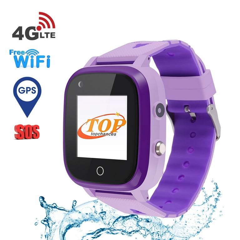 4G Kids Watch,Kids Phone Smartwatch w Tracker Waterproof,Alarm,Pedometer,Camera,SOS,Touch WiFi Bluetooth Digital Wrist Watch for Boys Girls Android iOS,3-12 Years Old Children Gifts - Walmart.com