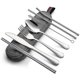 thumbnail image 1 of 8-piece Travel Utensils Set,portable Stainless Steel Flatware Set,camping Reusable Set With Case G, 1 of 1