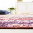 thumbnail image 4 of SAFAVIEH Tucson Jacqueline Traditional Machine Washable Runner Rug, Beige/Red, 2'6" x 8', 4 of 8