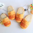 thumbnail image 5 of Pantuflas de algodón de imitación de pan, pantuflas de invierno para el hogar, fondo suave, antideslizante, felpa cálida, 5 of 5